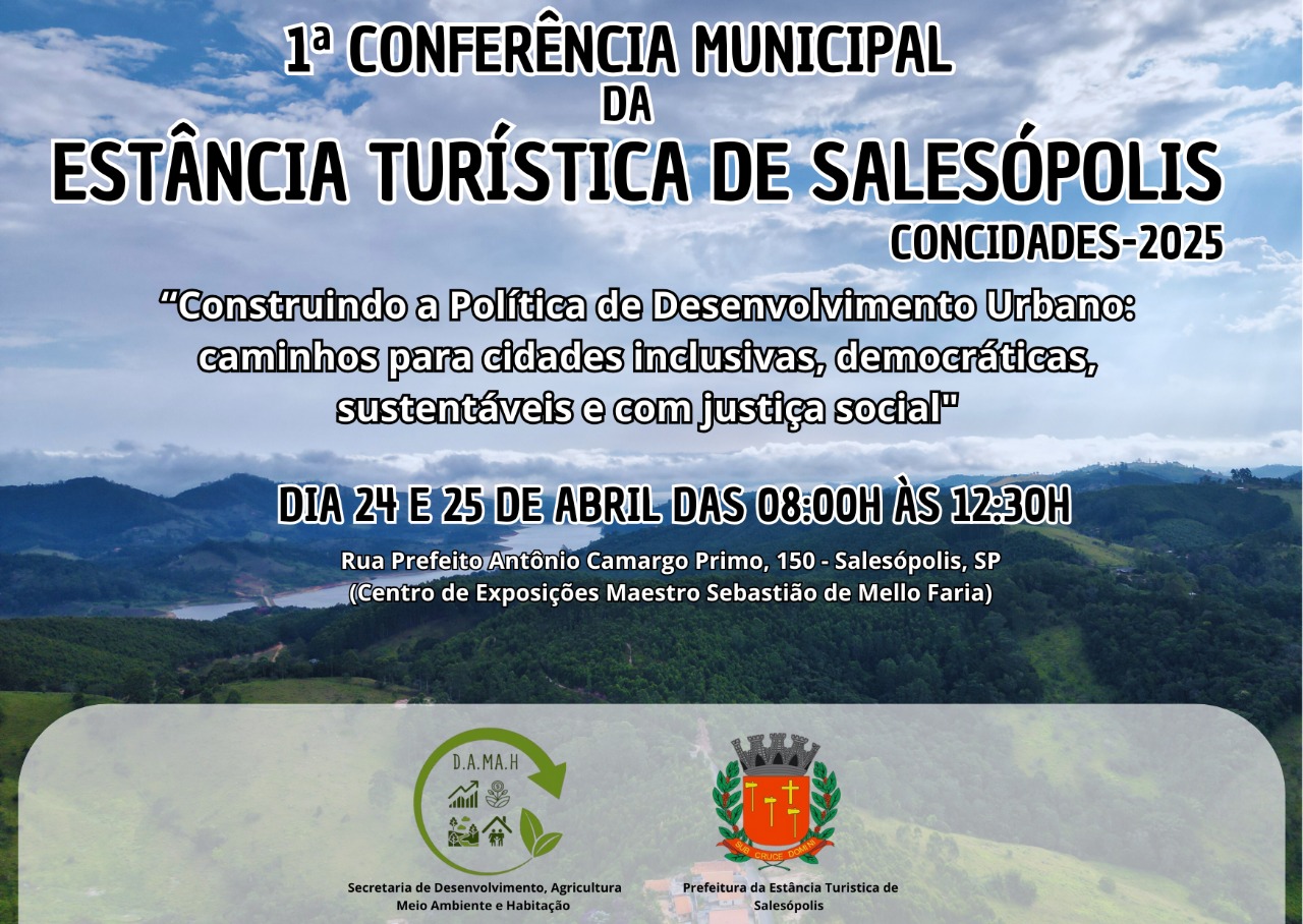 1ª Conferência Municipal Construindo a Política de Desenvolvimento Urbano